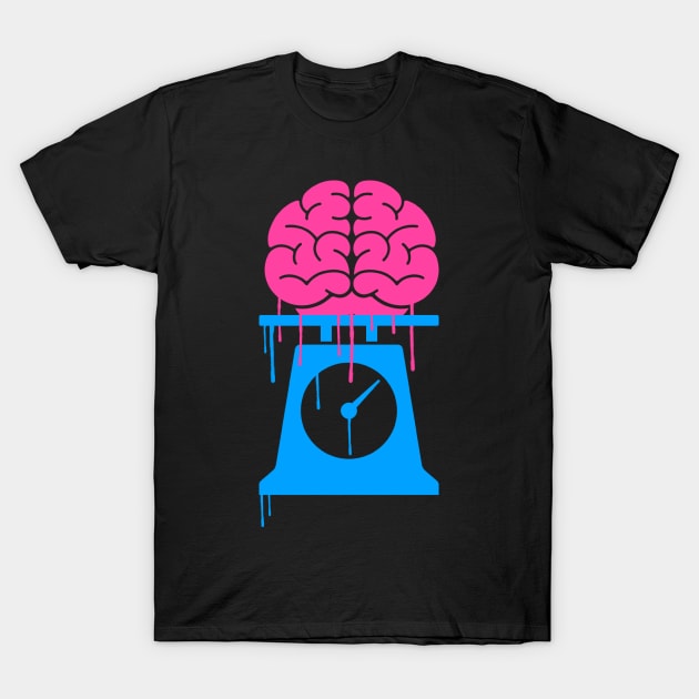 Brain Weight T-Shirt by Brain Drip Inc